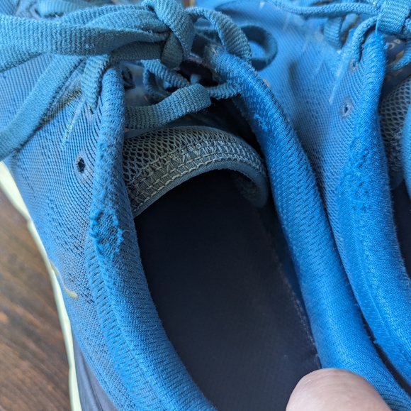 Hoka One One Mach 4 Blue Green Black Running Walking Shoes - Picture 9 of 10